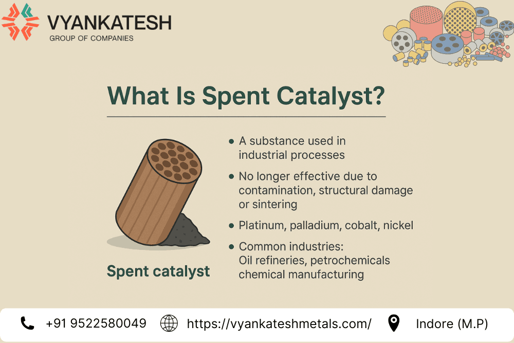 What is Spent Catalyst A Complete Guide by Polychem Metals Indore